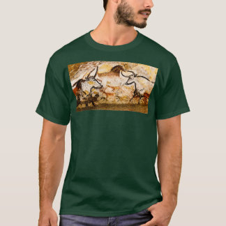 T-shirt Lascaux Hall of the Bulls Deer et Aurochs 1