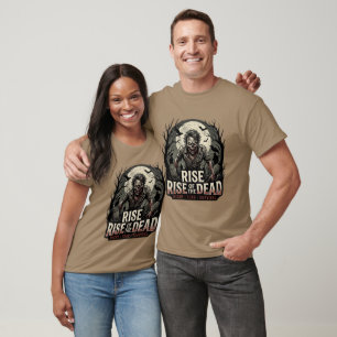 T-shirt L'Ascension des Morts Horreur de Cimetière de Zomb