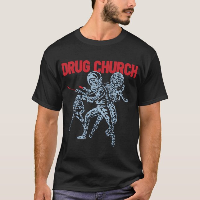 T-shirt Laser de Drug Church (Devant)