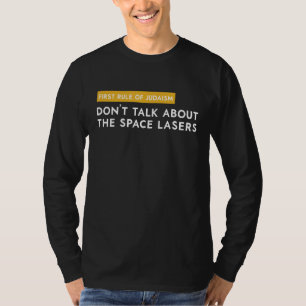 T-shirt Laser Espace Juif Funny Trending Secret Secret Jui