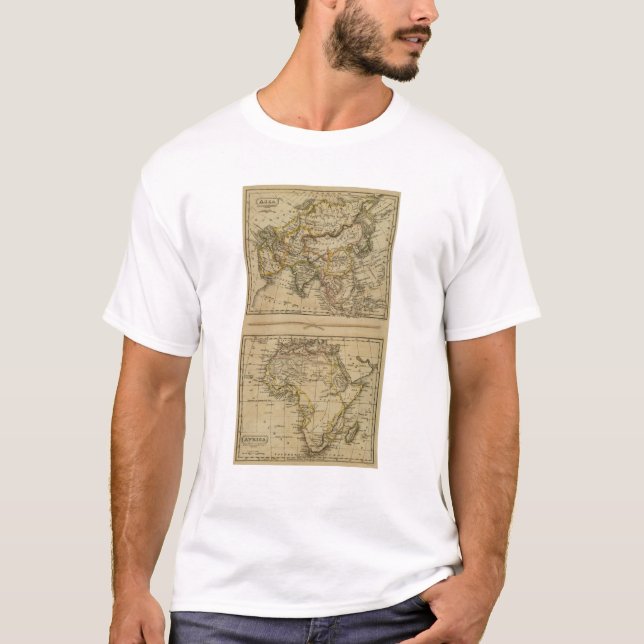 T-shirt L'Asie, Afrique (Devant)