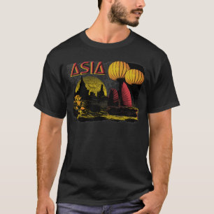 T-shirt L'Asie de déplacement