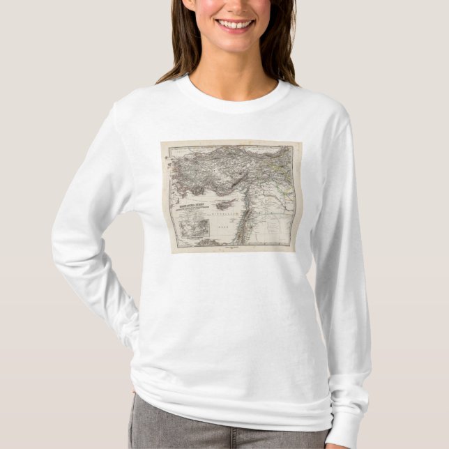 T-shirt L'Asie et la Syrie occidentales (Devant)