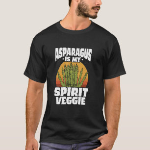 T-shirt L'asperge est mon légume spirituel diététiste jard