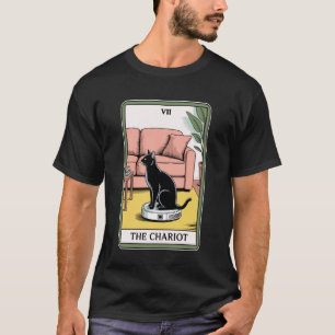 T-shirt L'aspirateur robot Chariot Chien Drôle Tarot C