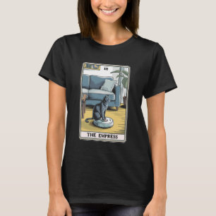 T-shirt L'aspirateur robot chat carte de tarot impératrice
