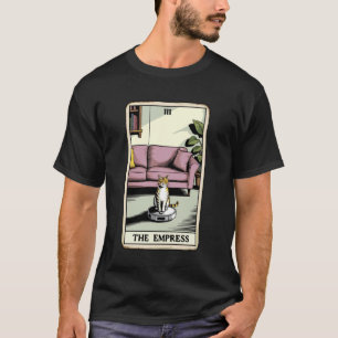 T-shirt L'aspirateur robot chat carte tarot impératrice Ca