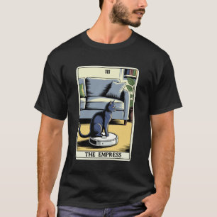 T-shirt L'aspirateur robot chat carte tarot impératrice Ca