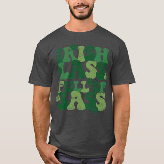 T-shirt Lass Irlandais Plein De Sass