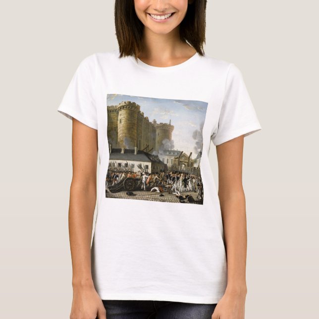 T-shirt L'assaut de la Bastille (Devant)