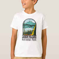 Lassen Volcanic National Park Californie Vintage T