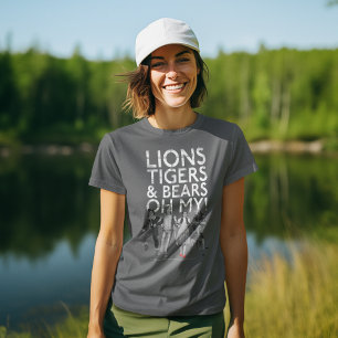 T-shirt L'Assistant D'Oz™   Lions Tigers & Ours Oh My!
