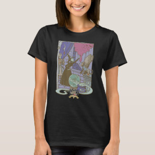 T-shirt L'Assistant d'Oz Wicked Witch Illustration Vintage
