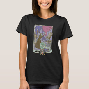 T-shirt L'Assistant d'Oz Wicked Witch Illustration Vintage