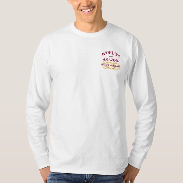 T-shirt L'assistant du professeur (Devant)
