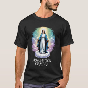 T-shirt L'Assomption de Marie Mère Bienheureuse Foi cathol
