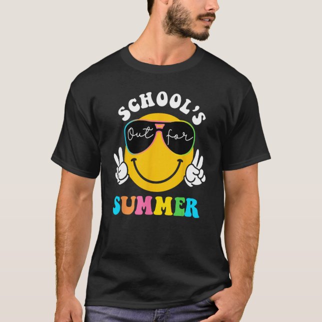 T-shirt Last Day Of School Teacher (Devant)