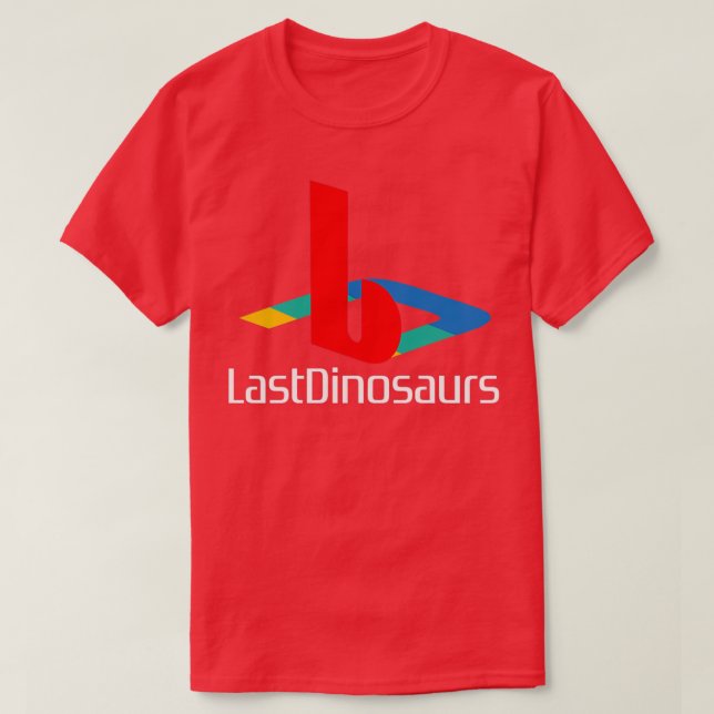 T-shirt Last Dinosaurs Merch Play Shirt (Design devant)
