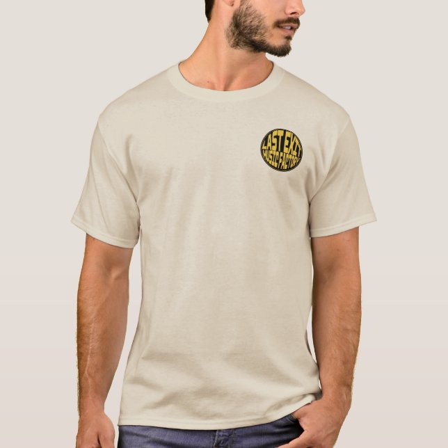 T-Shirt Last Exit Music Factory - logo rond (Devant)
