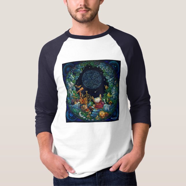 T-shirt L'astrologue par Bill Bell/artlicensing.com (Devant)