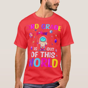 T-shirt L'Astronaute 3e Classe De Cet Espace Mondial Retou