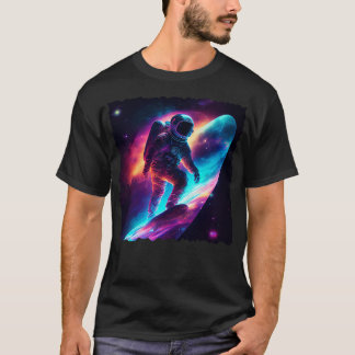 T-shirt L'astronaute à cheval sur les étoiles