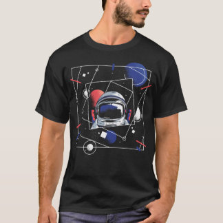 T-shirt L'astronaute Abstrait