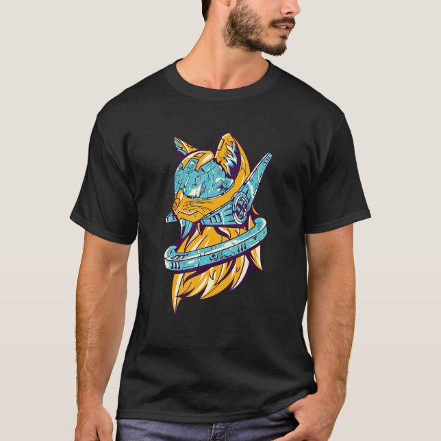 T-shirt L'astronaute Chats Cat Space (Devant)