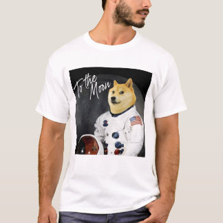 T-shirt L'astronaute de Dogecoin à la lune Blockchain HODL
