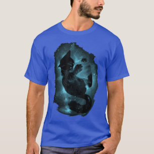 T-shirt L'astronaute de l'espace Cat Planètes rondes de mè