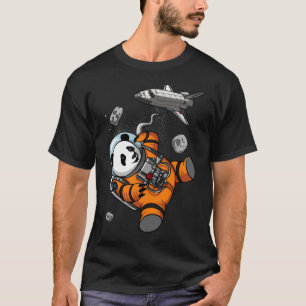 T-shirt L'astronaute de l'Ours de l'Espace Galaxie Animal 