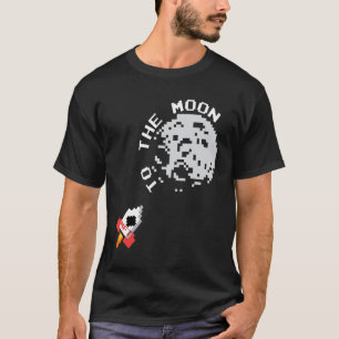 T-shirt L'Astronaute De Nft Vers Le Crypto De Lune Nft