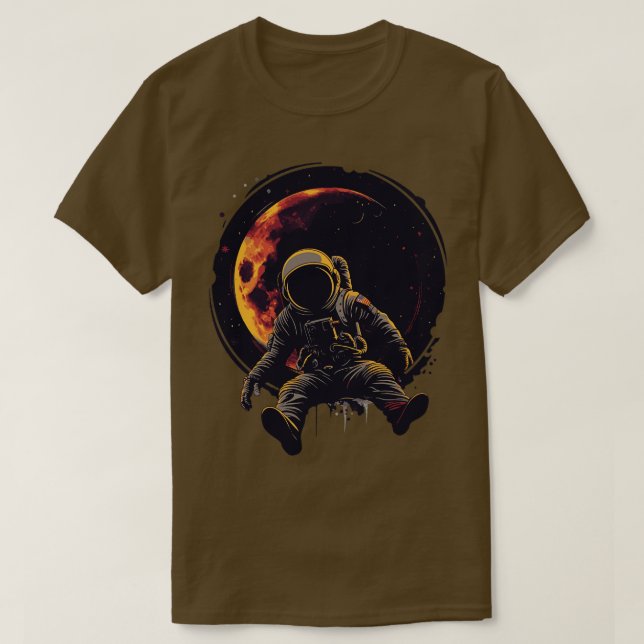 T-shirt L'astronaute Eclipse (Design devant)