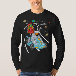 T-shirt L'astronaute et alien Gokart