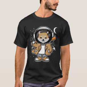 T-shirt L'Astronaute Hiphop Dogelon Mars ELON Pièce À La M