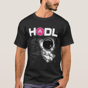 T-shirt L'Astronaute HODL AMP Pièce Au Jeton De Crypto De 