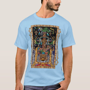 T-shirt L'astronaute maya King Pakal