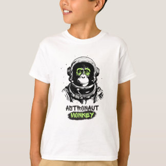 T-shirt L'astronaute Monkey Kid