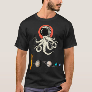T-shirt L'astronaute Octopus