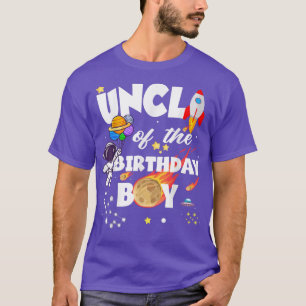 T-shirt L'astronaute Oncle Of The Birthday Boy Famil Birth