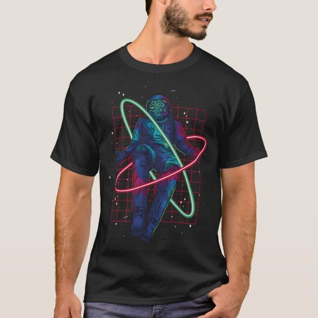 T-shirt L'astronaute sans poids (Devant)