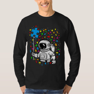 T-shirt L'astronaute sensibilisation sur l'autisme Balloon