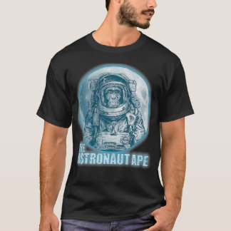 T-shirt L'astronaute singe L'astronaute Ape Chimpanzé Spac
