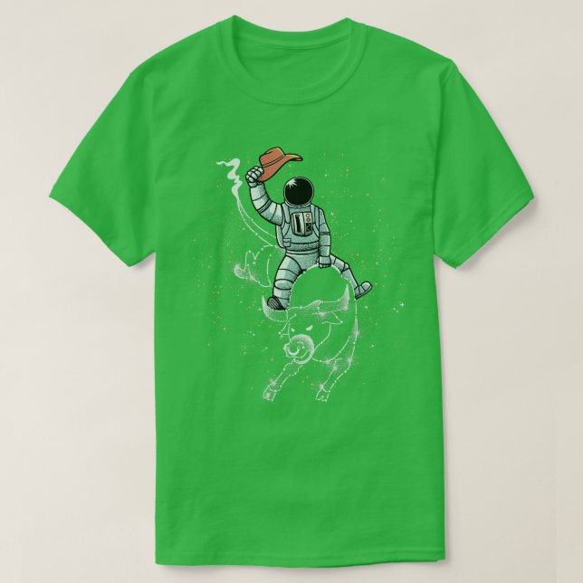 T-shirt L'astronaute Space Cowboy par Tobe Fonseca (Design devant)