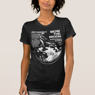 T-shirt L'astronaute tond la Lune – Entretien drôle de l'e