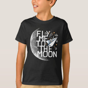 T-shirt L'astronaute vole vers la lune