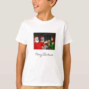 T-shirt L'atelier de Noël du Père Noël et de Mme Claus