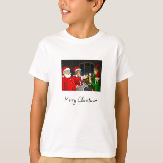 T-shirt L'atelier de Noël du Père Noël et de Mme Claus