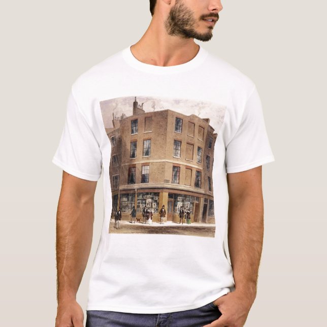 T-shirt L'atelier d'impression de la lune de conseiller (Devant)