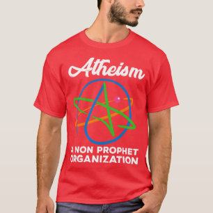 T-shirt L'athéisme drôle Religieux